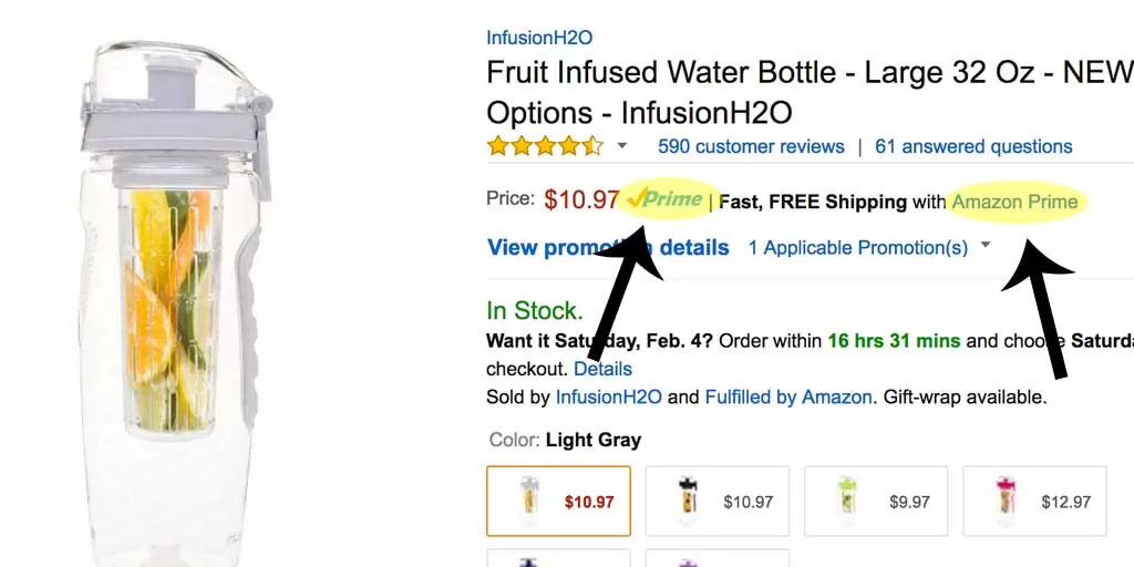 If you choose to use FBA, instead of storing all of your products in house (or paying for a service to do so) you will send your products directly to Amazon’s warehouses. Amazon will unpack and store your inventory for you. Your products will then show “live” on Amazon.com and will be featured as a “Prime Eligible” purchase.