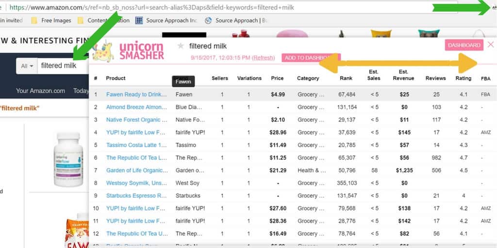amazon product sales rank