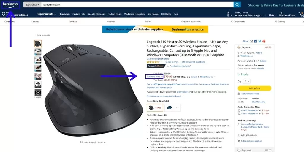 Example Business Price Amazon Business - Amazon B2B Everything You Need To Know - The Source Approach - Amazon Consultant and eCommerce Consultant