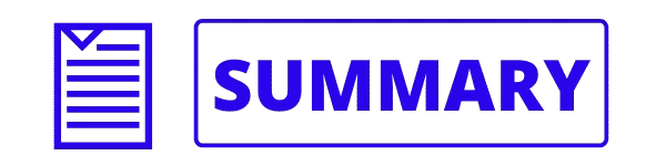 Blog Post Sections - Summary