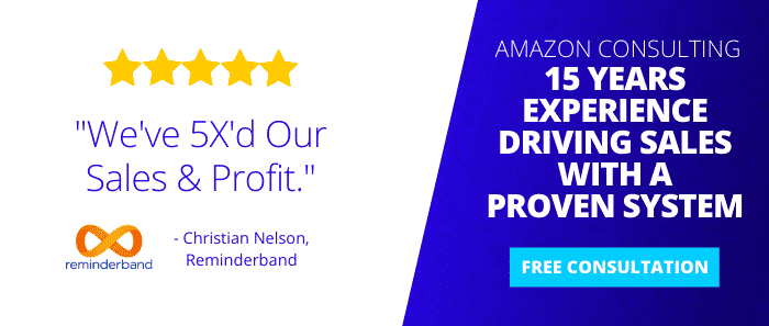 Award Winning Proven System - Reminderband Ad - Top Rated Amazon Consultant eCommerce Consultant - Source Approach - Amazon Consulting