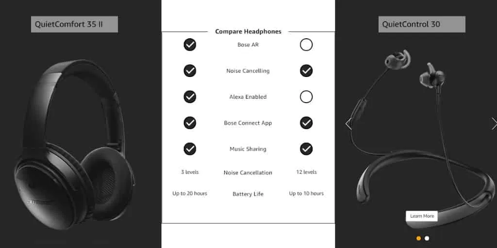 A Plus Premium Content Premium Comparison Charts - Amazon A Plus Content The Complete Guide - The Source Approach - Amazon Consultant and eCommerce Consultant