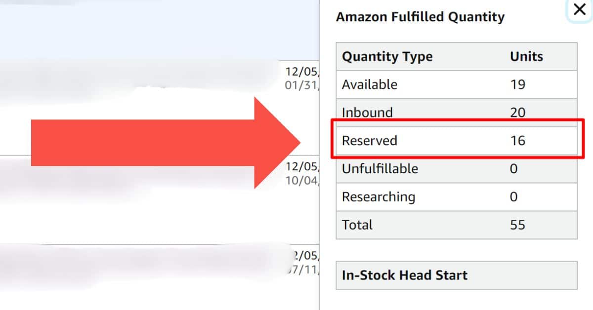 Reserved Example - What Does Reserved Mean in Amazon FBA Inventory - The Source Approach - eCommerce Consultant and Amazon Consultant