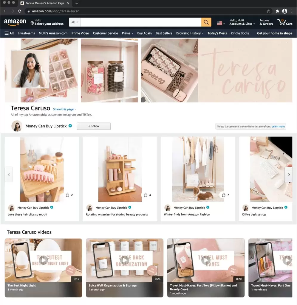 Storefront - Amazon Influencers Everything You Need To Know - The Source Approach - Amazon Consultant